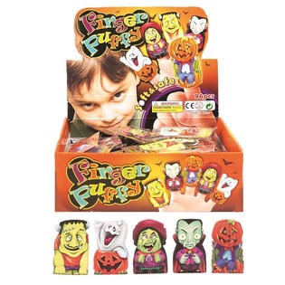 Boneka Jari Halloween Menyeramkan dalam Display (96 pcs)