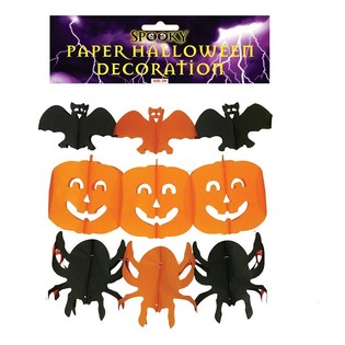 Gantungan Dekorasi Halloween Mix &ndash; Panjang 300 Cm (6 pcs)