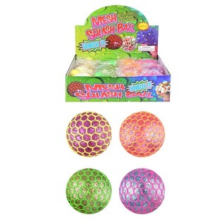 BOLA SQUISHY MENYALA &ndash; WARNA CERAH (12 pcs)