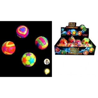 Bola Bekel Berduri Menyala Berwarna Terang (12 pcs)