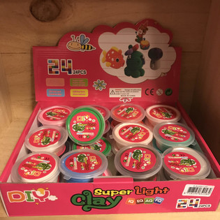Lempung Super Light dalam Display (24 pcs)
