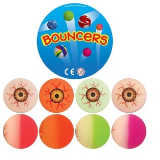 Mix Bola Bekel / Bola Pantul Mata, &Oslash;3,3 cm (100 pcs)