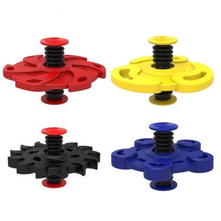 SPRINGING FLIP SPINNER - CAMPURAN WARNA POLOS (10 pcs)