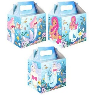 Kotak Menu Anak – Putri Duyung – 14 x 9.5 x 18 Cm (6 pcs)