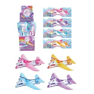 Mainan Pesawat Gabus Unicorn dalam Display (48 pcs)