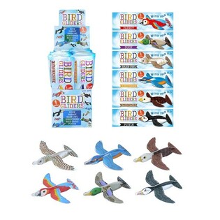 Pesawat Mainan Gabus Burung dalam Display (48 pcs)