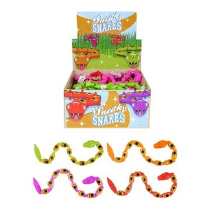 Mainan Ular Lentur, 35 cm dalam Display (48 pcs)