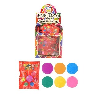 Bouncing Putty (Lilin Membal) dalam Kemasan Souvenir di Kotak Display (60 pcs)