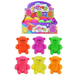 Mainan Beruang Puffer Menyala Besar dalam Display (12 pcs)