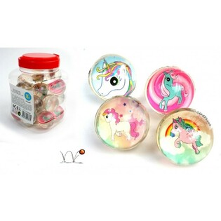 Bola Bekel UNICORN, 4,3 Cm, dalam Toples (24 pcs)