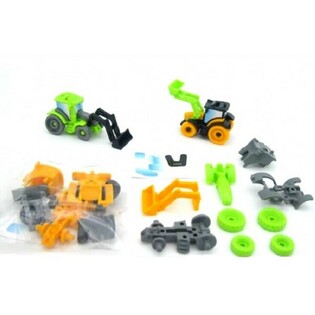BANGUN TRAKTOR 3D SENDIRI (48 pcs)