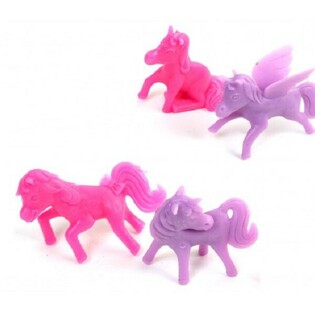 Unicorn Plastik untuk Kotak Hadiah / Hadiah Kecil (48 pcs)