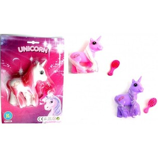 UNICORN DENGAN SIKAT PADA KARTU (24 pcs.)