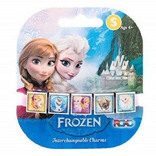 GELANG FROZEN DENGAN 5 CHARM YANG DAPAT DIGANTI (24 pcs)
