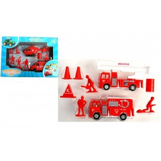 Set Mainan Pemadam Kebakaran 9 Pcs (Isi 3)