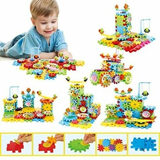 MAINAN BALOK MOTOR FUNNY BRICKS (2 Pcs)
