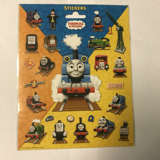 Lembar Stiker Besar Thomas & Friends, 20x16 Cm (10 Pcs)