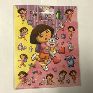 Lembar Stiker Dora Besar, 20x16 cm (10 pcs)