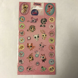 Stiker Little PetShop, 20 x 10 cm (10 pcs)