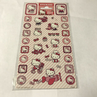 STIKER HELLO KITTY - 20 x 10 cm (10 pcs)