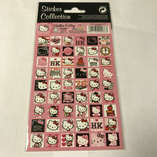 STIKER: HELLO KITTY, Ukuran 20 x 10 Cm (10 pcs)