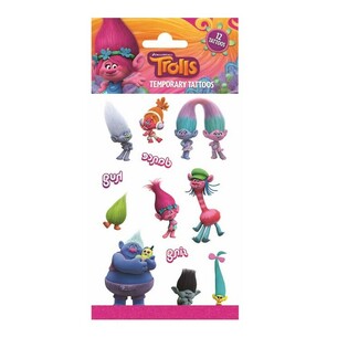 Tato Temporer Trolls - 20 x 10 cm (10 pcs)