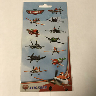 Lembar Stiker: DISNEY PLANES, Ukuran 20 x 10 Cm (10 pcs)