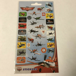 LEMBAR STIKER: DISNEY PLANES, Ukuran 20 x 10 Cm. (10 pcs)