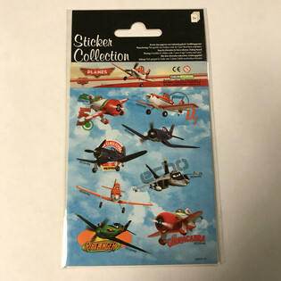 Lembaran Stiker Disney Planes 16 x 9 cm (10 pcs.)