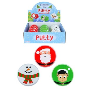 Slime Putty Natal dalam Display (12 pcs)