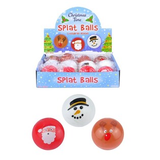 Bola Splat / Splash Natal dalam Display (12 pcs)