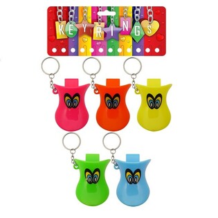 PELUIT PARUH BEBEK DENGAN GANTUNGAN KUNCI (12 pcs)