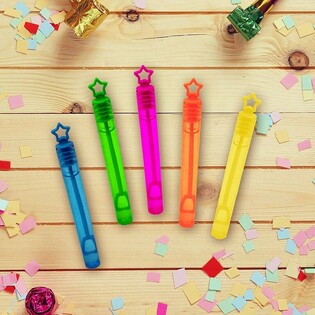 STIK GELEMBUNG SABUN MINI WARNA-WARNI (1 Pack isi 12 pcs)