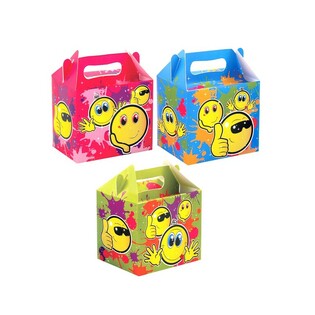 Kotak Menu Anak SMILEY &ndash; 14 x 9.5 x 18 Cm (Isi 12 pcs)