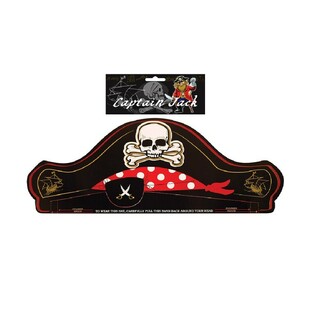 Topi Bajak Laut CAPTAIN JACK (1 Kantong isi 6 pcs)