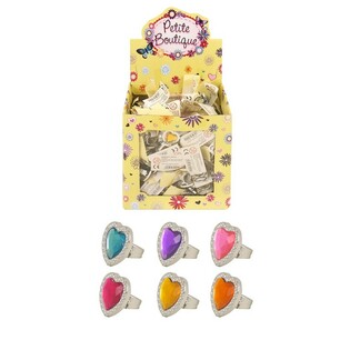 Cincin Anak Bentuk Hati dalam Display (240 pcs)