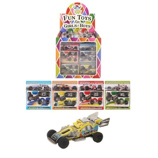 Rakit Mobil Balap 3D Sendiri dengan Motor Friksi (60 pcs)