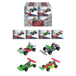 Rakit Mobil Balap Logam Sendiri &ndash; Dalam Display (24 pcs)