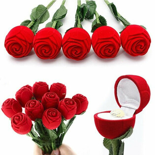Mawar dengan Cincin dalam Display (48 pcs)