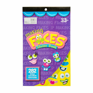BUKU STIKER BUAT WAJAH LUCU ANDA SENDIRI 282 BAGIAN (12 pcs)