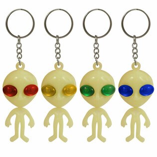 Gantungan Kunci Alien Glow in the Dark (60 pcs)