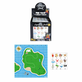 PETA HARTA KARUN BAJAK LAUT + STIKER (240 pcs)