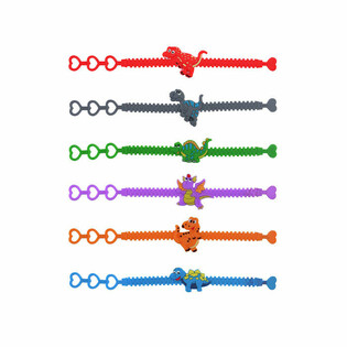 GELANG SILIKON DINOSAURUS ANAK (100 pcs)