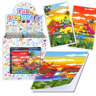 Buku Catatan Mini &ndash; Model: Dinosaurus dalam Display (168 pcs)