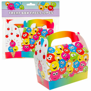Kotak Hadiah Smiley / Souvenir 12x12.5x6 Cm (12 Pcs)