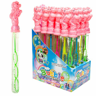 Mainan Gelembung Sabun Stik Kuda 25 cm dalam Display (24 pcs)
