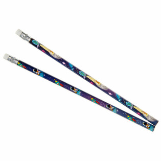 PENSIL LUAR ANGKASA / SPACE (12 pcs)