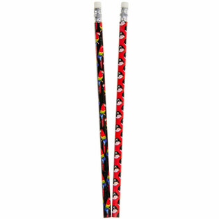 Pensil Bajak Laut dengan Penghapus (12 pcs)