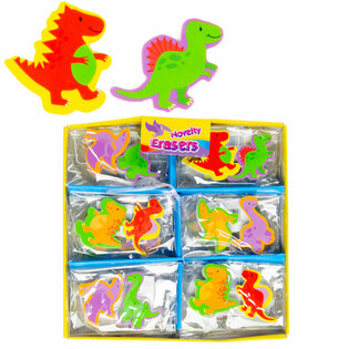 Set 2 Pcs Penghapus DINO dalam Display (36 set)