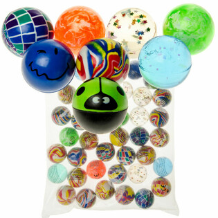 MIX Bola Bekel / Bola Pantul Ø 4,5 cm (40 pcs)